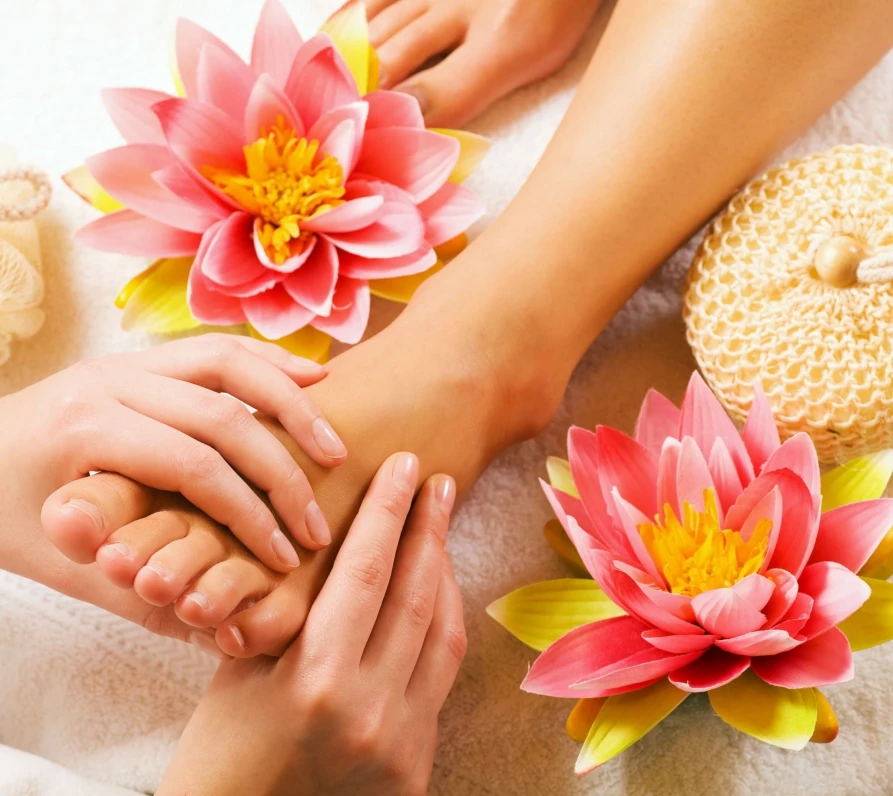 Thai Fuß und Wadenmassage