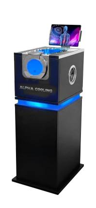 Alpha-Cooling Tower Ganzköper Kälteanwendung die nur über die Handflächen funktioniert 